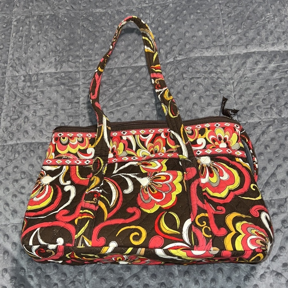 Vera Bradley retired Puccini pattern handbag shoulder bag tote